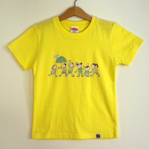 子ども横並びTシャツ【キッズ130】