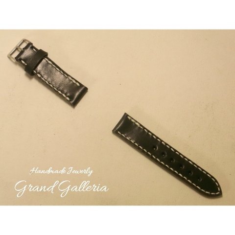 栃木レザー社製サドルレザー 牛革 腕時計バンド 腕時計ベルト バンドのみ Grand Galleria