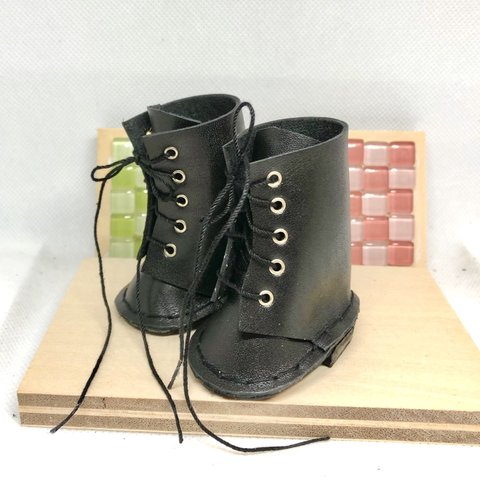 革細工　メルちゃんサイズ超長ブーツ　miniature boots.