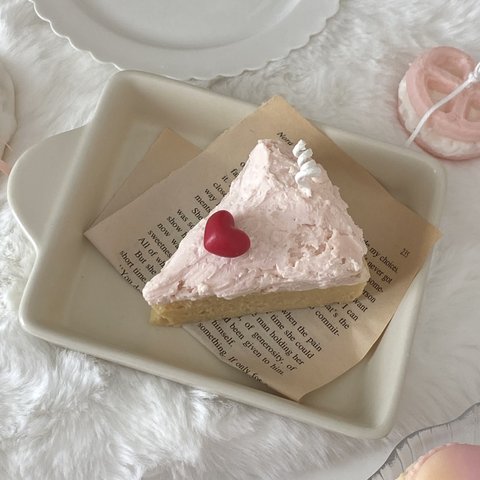 Iove letter cake ケーキキャンドル 韓国