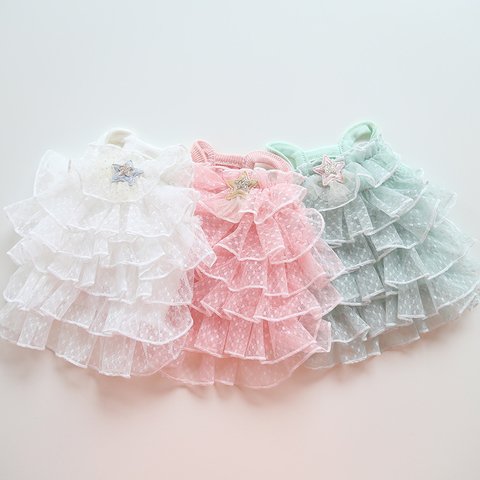 Spring frill dress（ご予約）