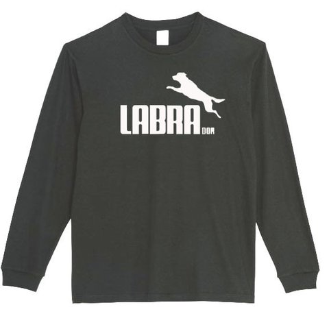 【パロディ/5.6ozロンT】ラブラレトリバー犬 ロングTシャツ 面白い おもしろ プレゼント 