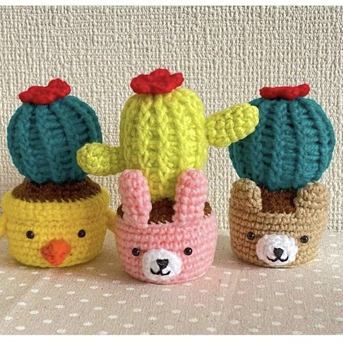 あみぐるみ　サボテン🌵単体販売