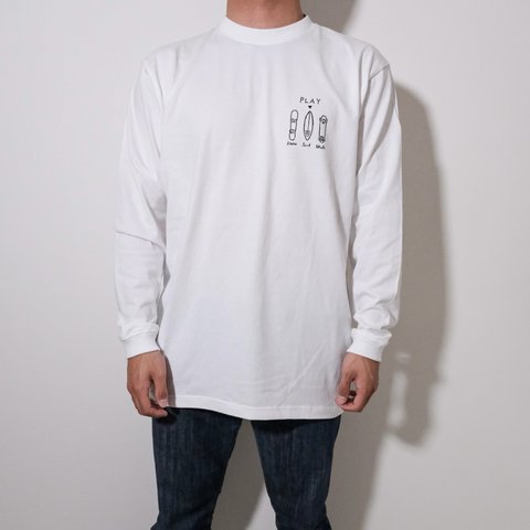 Play Logo Long sleeve shirt（長袖Tシャツ）