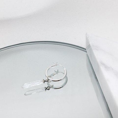 「SUZURAN」CRYSTAL QUARTZ・SILVERRING