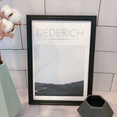 #003 interior poster : dederich