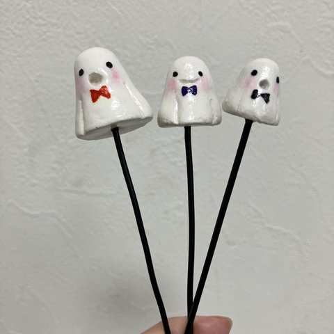 ガーデンピック　多肉のハロウィンおばけセット　