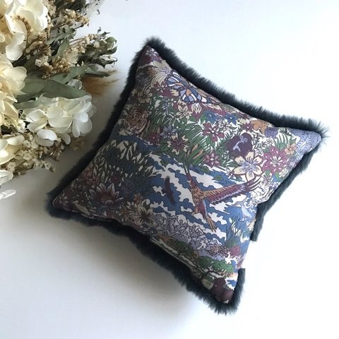 受注製作＊小さなクッション15cm角＊＊雅姫さんコラボ＊liberty fabric