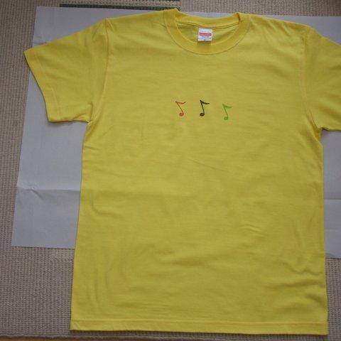 ブルースなＴシャツ、音符なＴシャツ