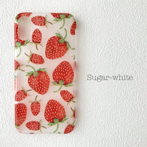 iPhone ケース ❤︎ strawberry