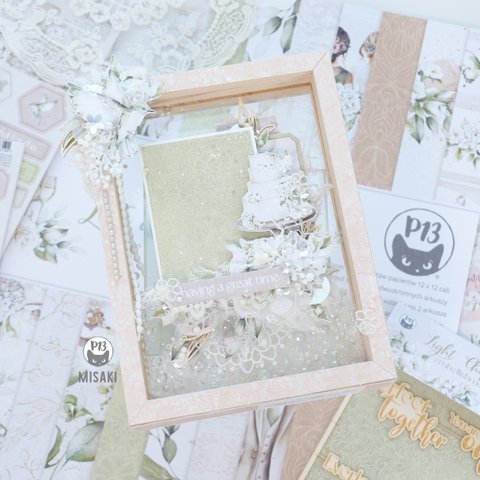 love and lace shaker Photo frame
