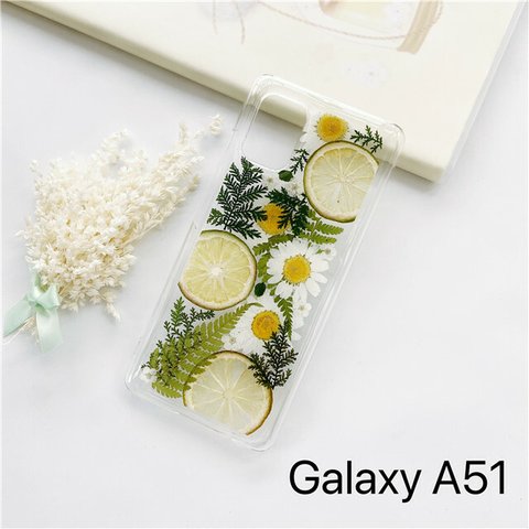 押し花ケース・Galaxy A32 5G・Galaxy Note20 Ultra 5G・Galaxy  A20・Galaxy A51・Galaxy S10・母の日