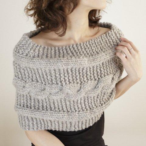 snood (gray)/スヌード