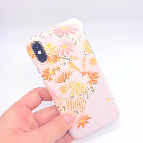 【受注生産】スマホケース☆iPhoneケース☆Android☆全機種対応☆和柄☆花柄☆オリジナル☆和小物☆