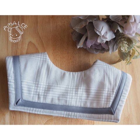 sailor bib♡…Gray GlenCheck [Gray]