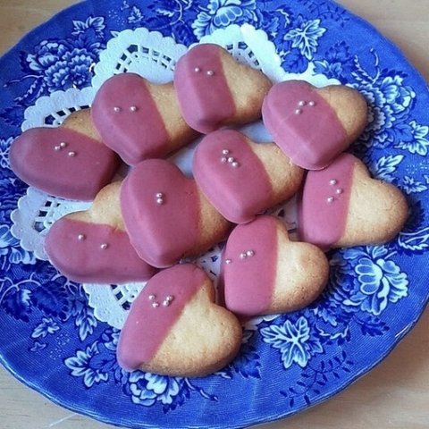 ハートチョコクッキー ストロベリー