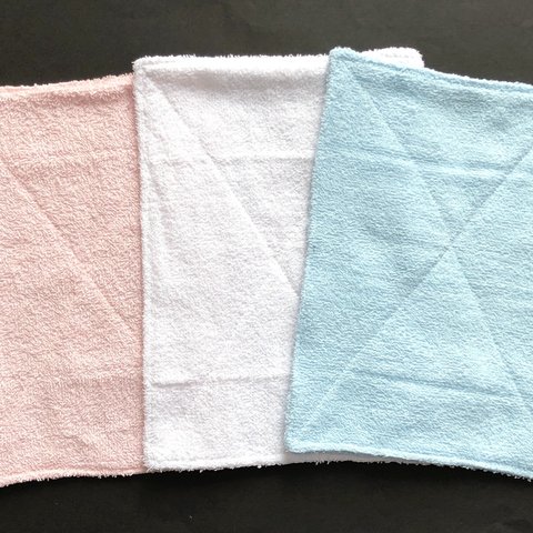 子どもも使いやすい雑巾3枚組