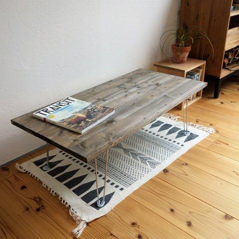 カフェ風な折りたたみローテーブル