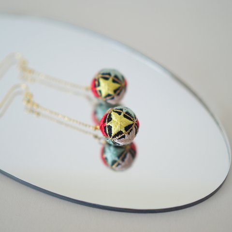 MARI.co / earrings　金平糖