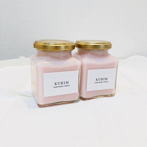 KURIM Soy Candle（Pink）