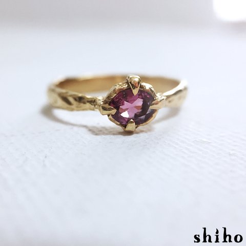 ピンクトルマリンのリング【Melty ring＜Pink tourmaline＞】