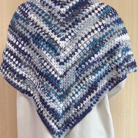 <送料無料>　crochet☆三角ショール