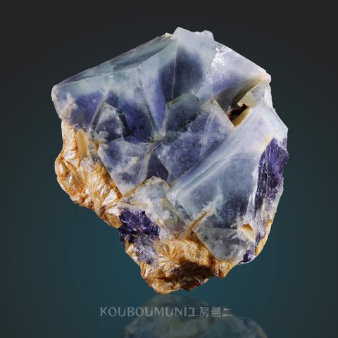 フローライト 蛍石/ マイカ 雲母/ クォーツ(Fluorite 、Quartzwith Mica) S00671 Inner Mongolia 内モンゴル