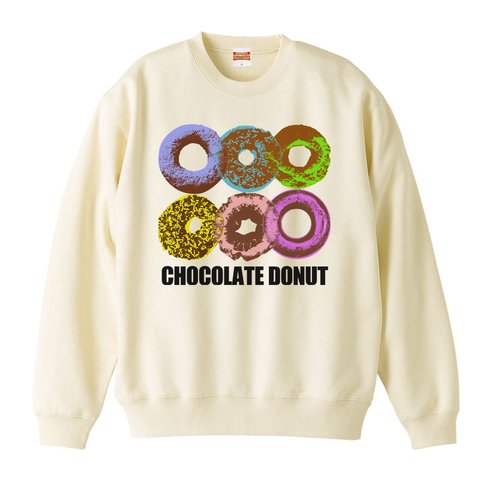 [カジュアルスウェット] Chocolate donut