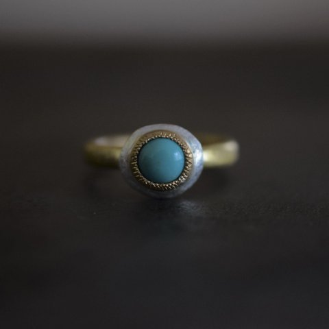 amulet ring (ターコイズ)