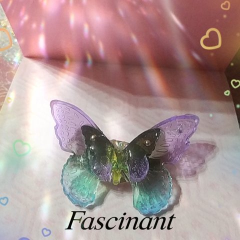 Butterfly✨レジンピン✨