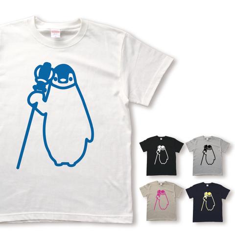 皇帝子ペンギンのTシャツ