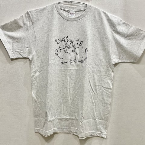 【男女共有 Ｌ size】トリプルデグーＴシャツ