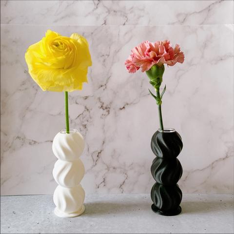 DANGO / 3D printed 花瓶 / 一輪挿し / ドライフラワー / 試験管