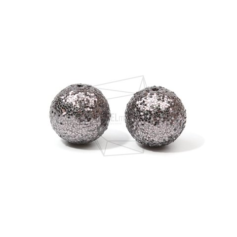 BSC-475-G【4個入り】スパンコールボールビーズ, Sequins Ball Beads /14mm