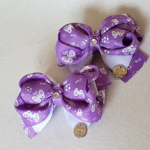 【送料無料】紫蝶のミニペア