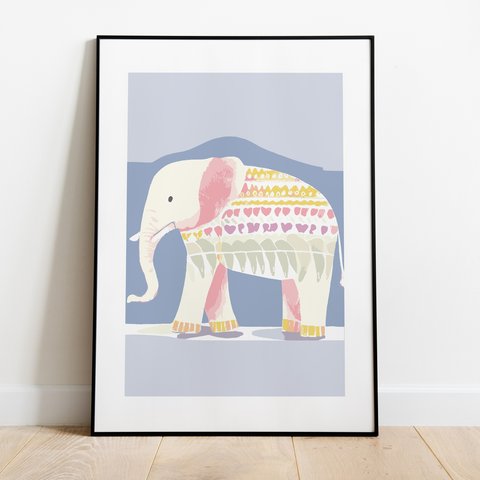 #011/ Dreaming elephant