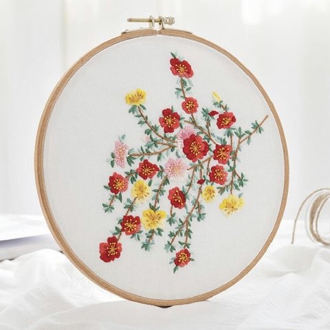 お花刺繍作成キット