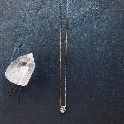 K10 Multi tourmaline necklace(マルチトルマリン ネックレス)