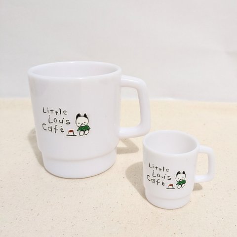 Little Lou's Café マグカップ
