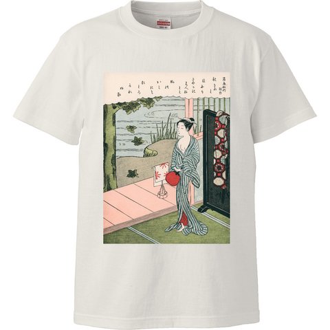 鈴木春信 「秋きぬと」絵画 アート 半袖 長袖 メンズ レディース tシャツ
