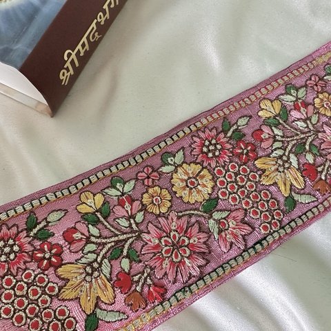 (50cm)インド刺繍リボン