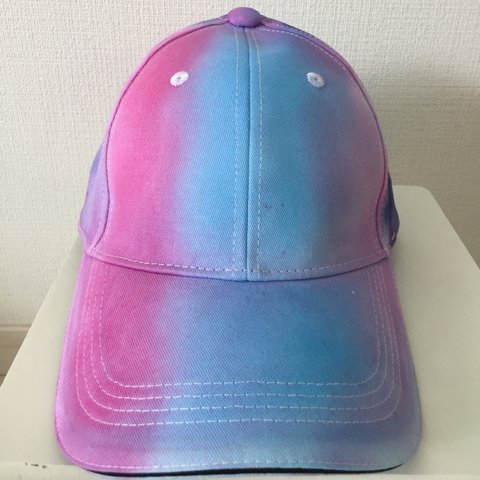 再販 Nタイダイ柄キャップ