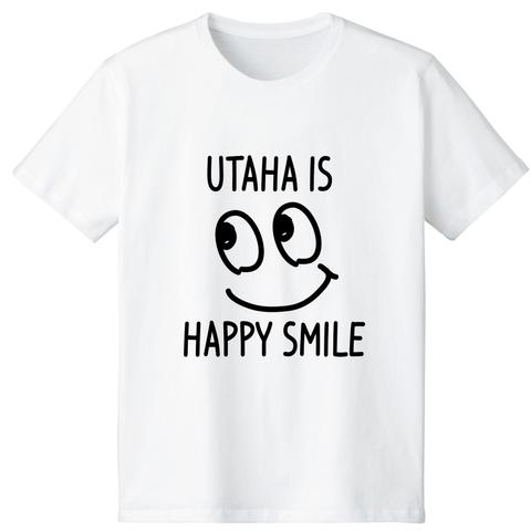 名入れ　Tシャツ「HAPPY SMILE」