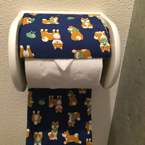 芝犬のトイレットペーパーカバー