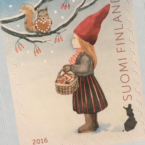 ちいさなartmuseum　 FINLAND　stamp　