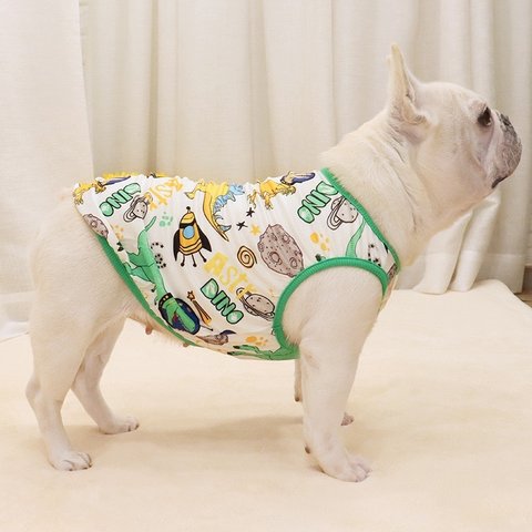 犬服　タンクトップ　フレンチブルドッグ　ボストンテリア　シュナウザー　パグ　トイプードル　柴犬　コーギー　ポメラニアン