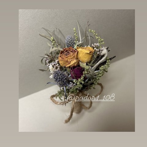 ドライフラワーのミニ花束💐