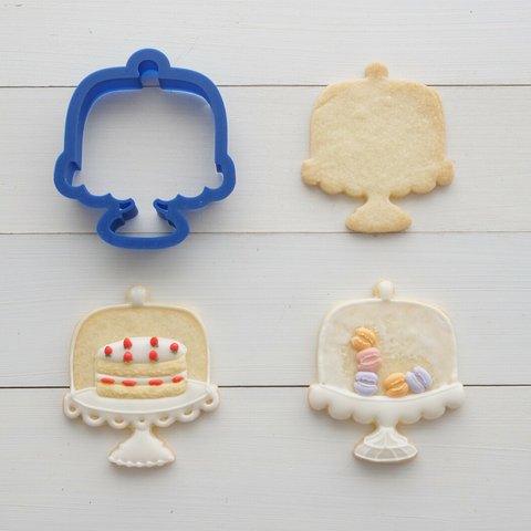 フリルケーキドーム【縦7cm】クッキー型・クッキーカッター