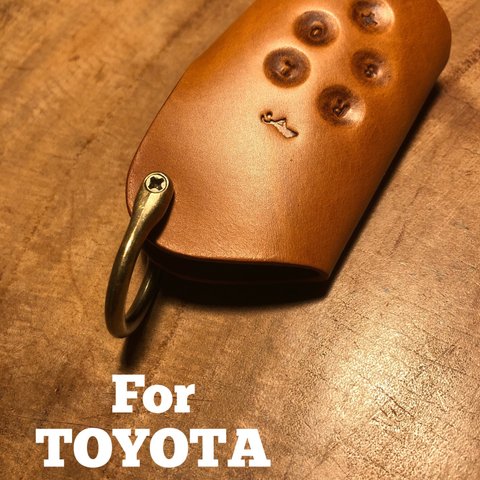 TOYOTA アルファード/ヴェルファイア/ハイラックス/ランドクルーザー レザーケース 〜キャメル他各種〜