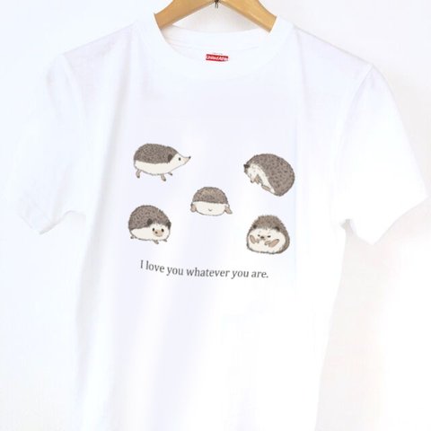 大好きハリネズミTシャツ